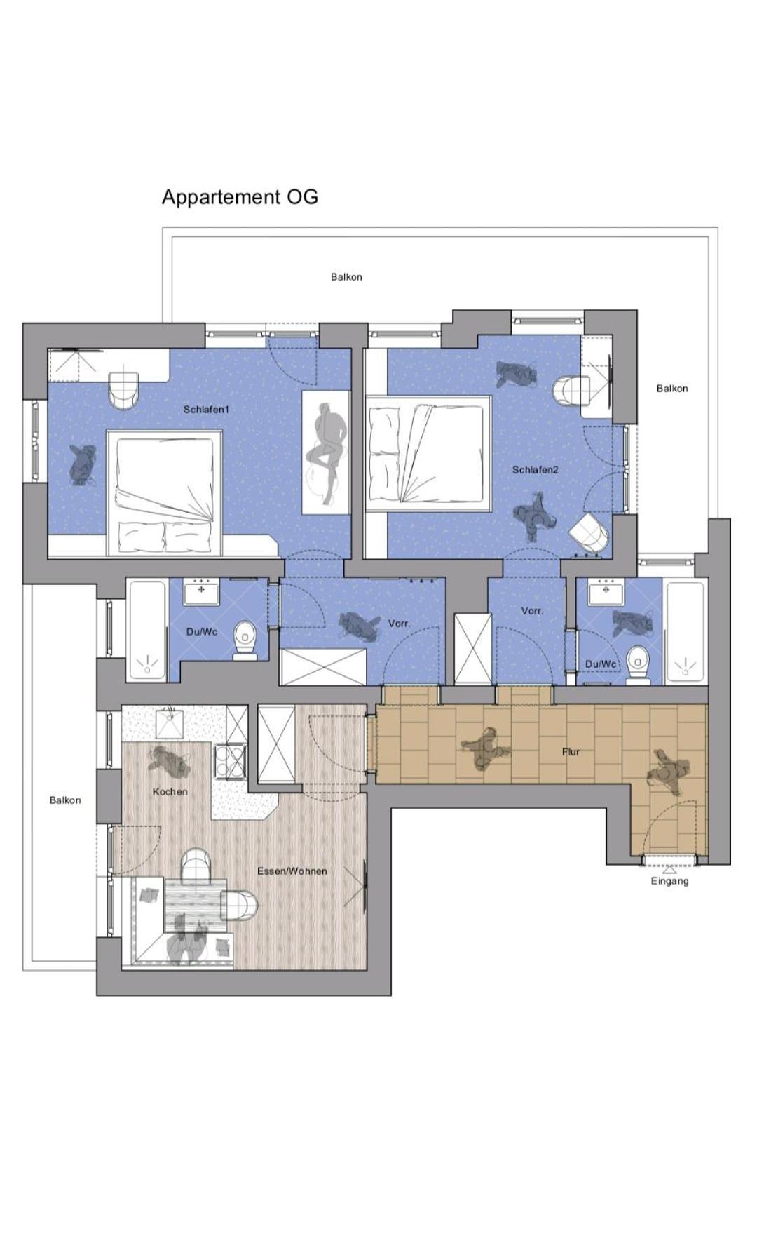 Zeitlos Apartments Gerlos Extérieur photo
